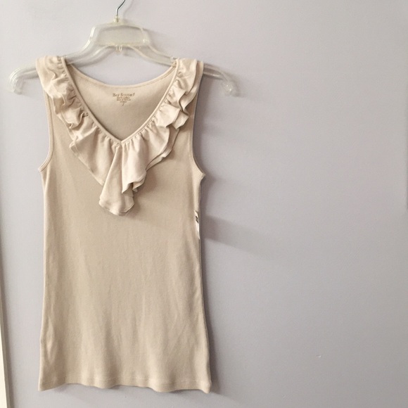 Bay Studio Tops - Bay Studio-NWT-Lady’s Ruffled Tank Top- S:Small